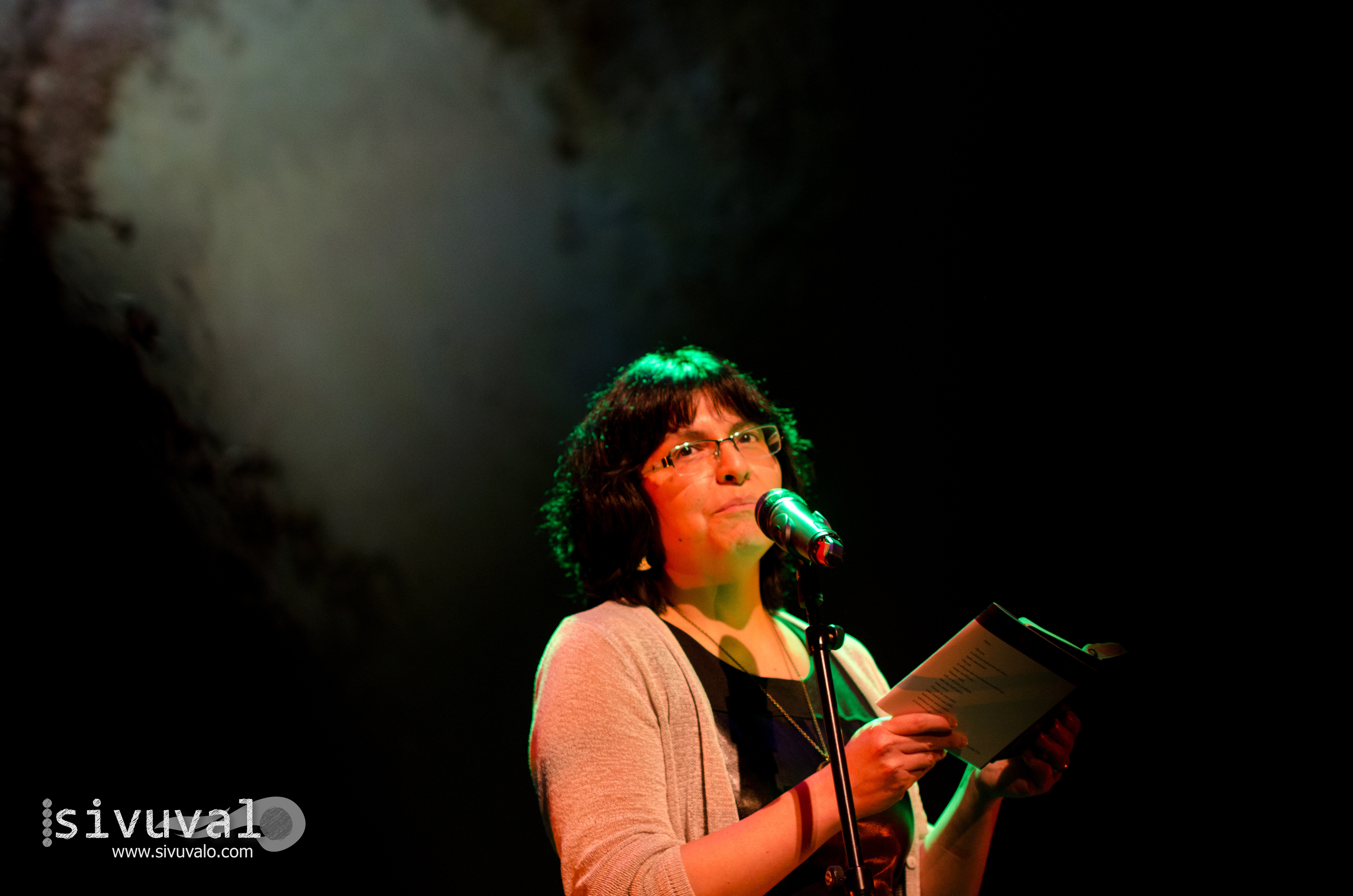 Peruvian poet Zoila Forss [Photo by: Jaime Culebro]
